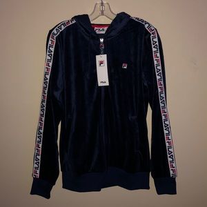 FILA velvet track suit (BRAND NEW WITH TAGS)